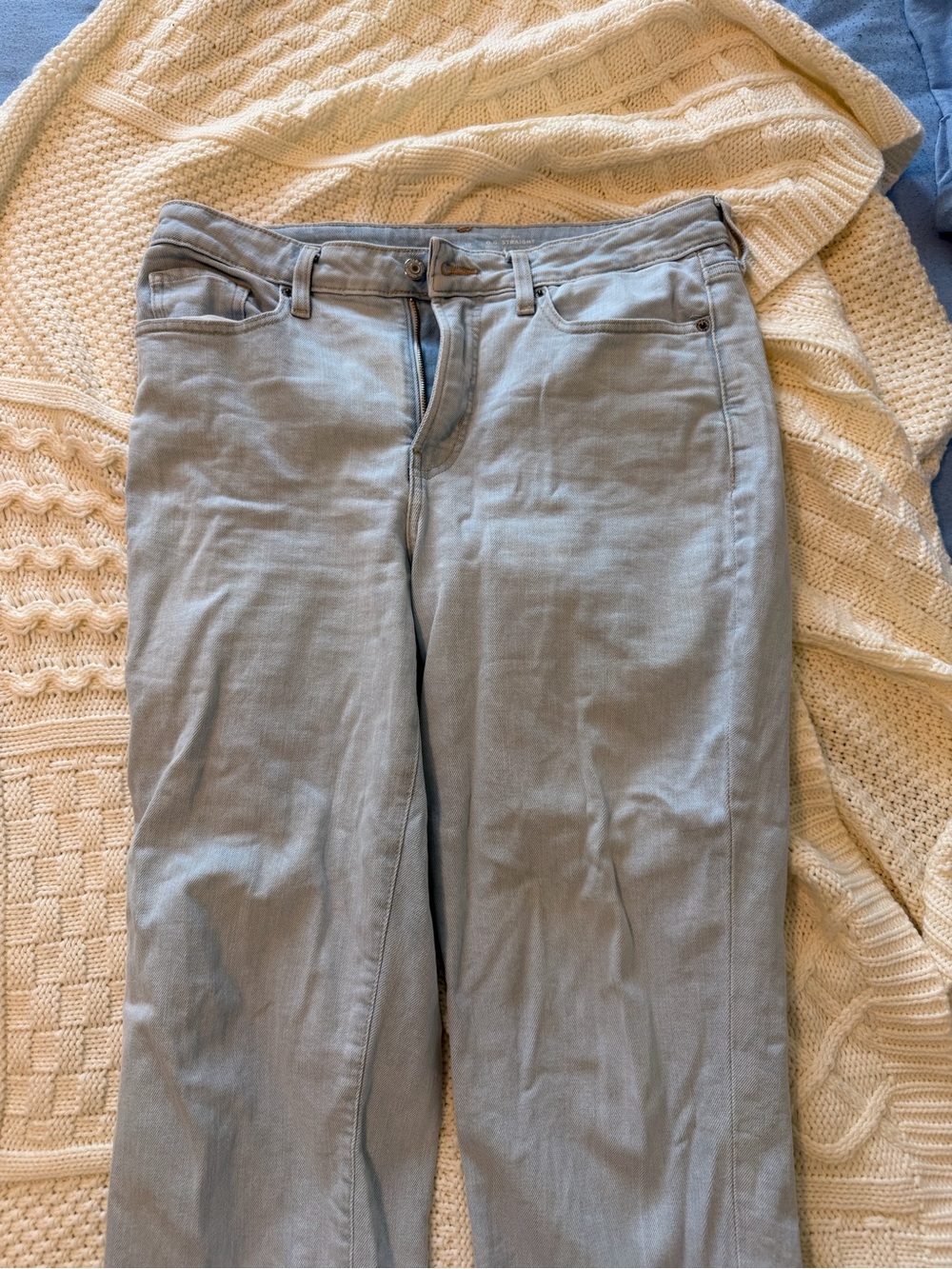 Old Navy Light Blue Straight Jeans